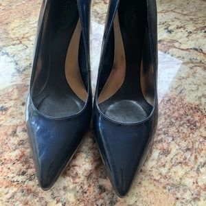 Navy patent Calvin Klein shoes, unworn.